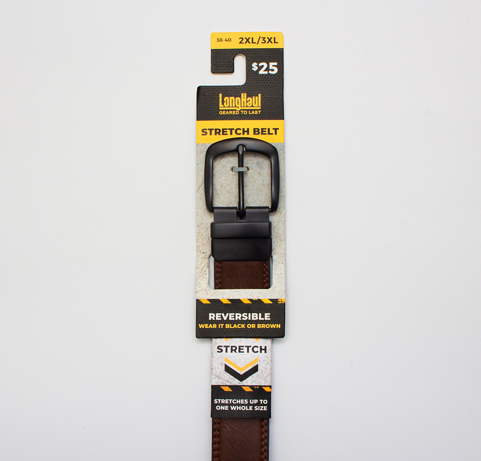 longhaul workwear belt packaging